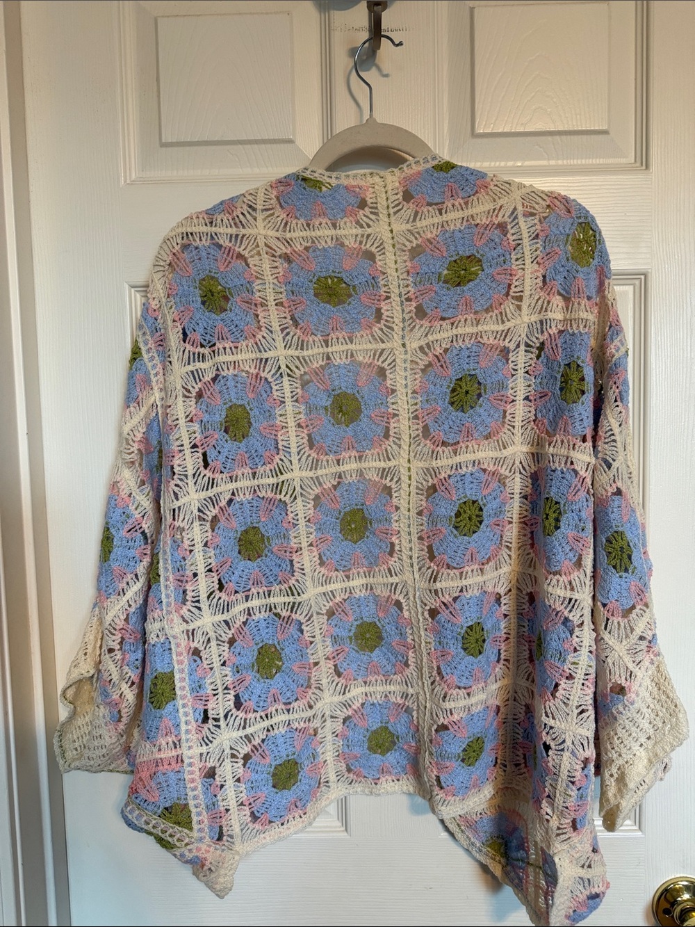 POL 🆕 Crochet Open-Front Cardigan - Picture 4 of 4